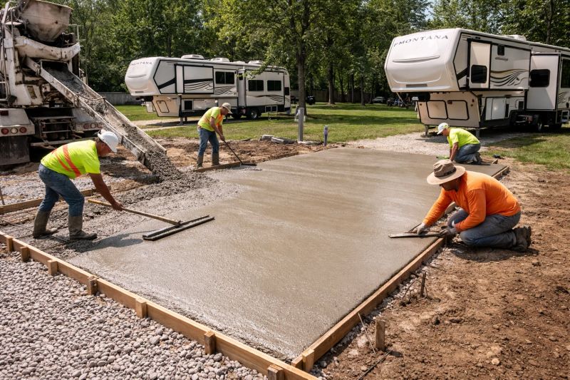 Concrete Installation in San Bernardino, CA