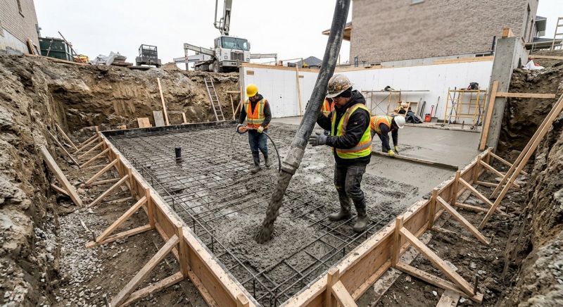 Basement Concrete Installation in Moreno Valley, CA