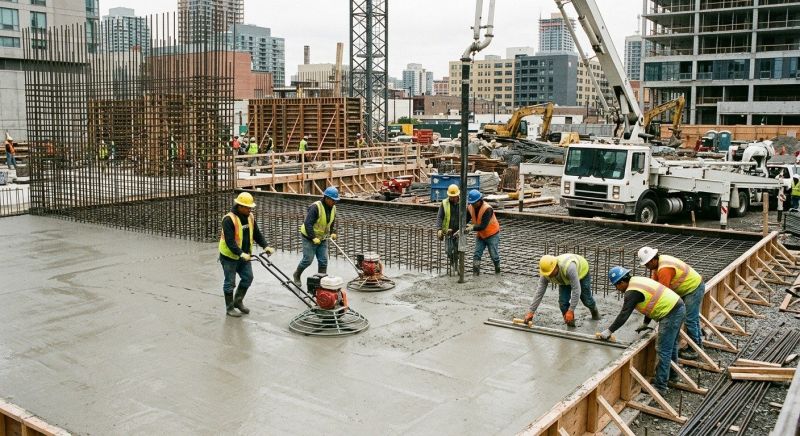 Commercial Slab Construction in Loma Linda, CA