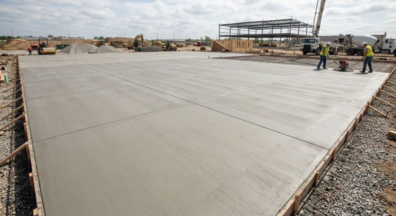 Commercial Slab Installation in Crestline, CA