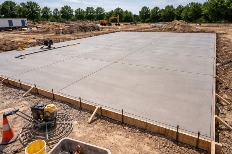 Commercial Slab Installation in Riverside, CA