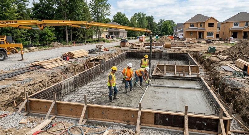 Concrete Foundation Installation in Beaumont, CA