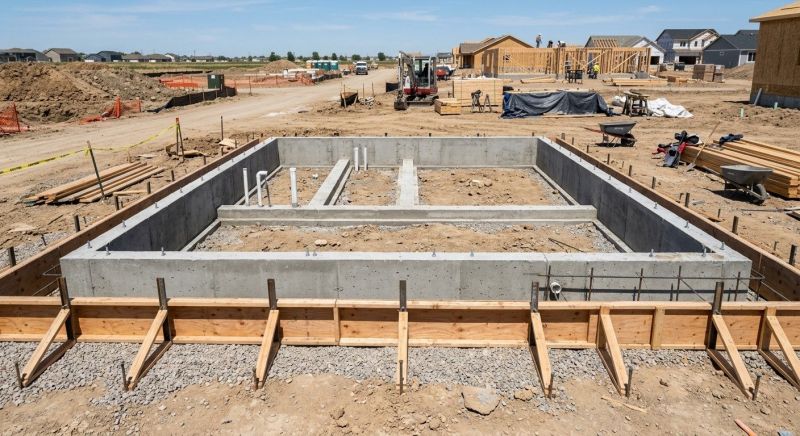 Concrete Foundation Installation in Rancho Cucamonga, CA