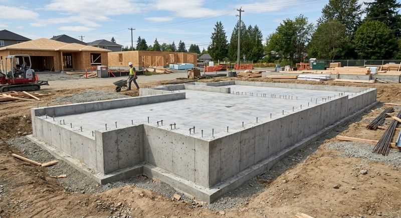 Foundation Construction in Redlands, CA
