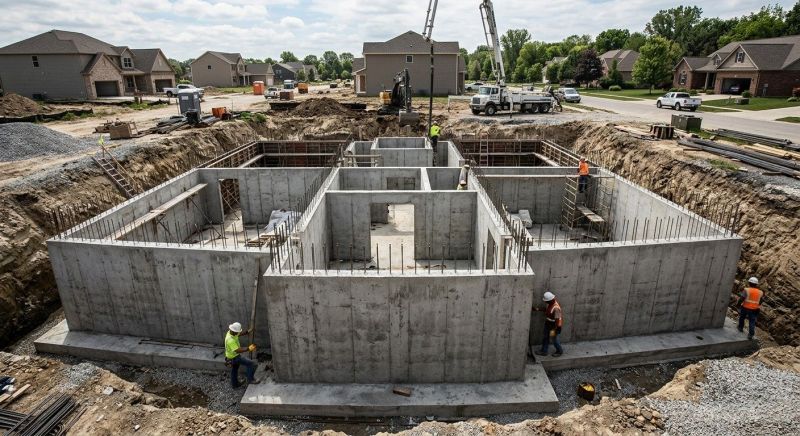 Foundation Construction in Redlands, CA